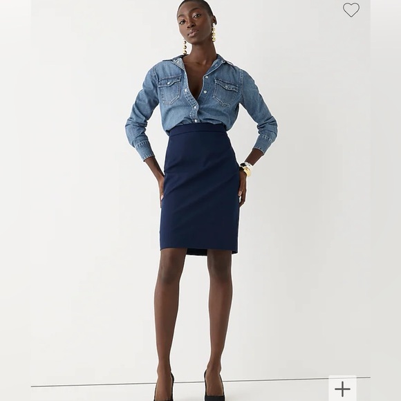 J.Crew No 2 Pencil Skirt - Picture 1 of 5